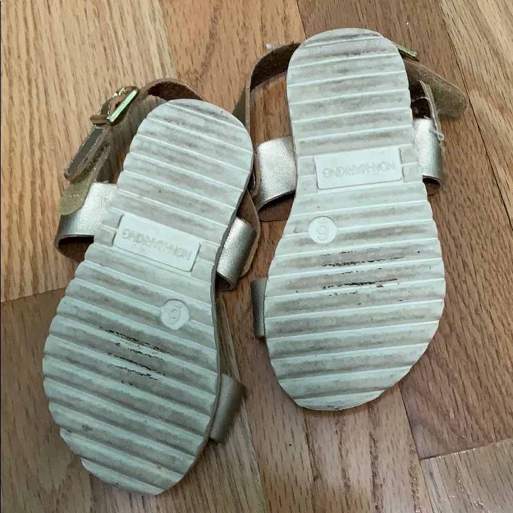 Gold Sandals - Picture 3 of 3